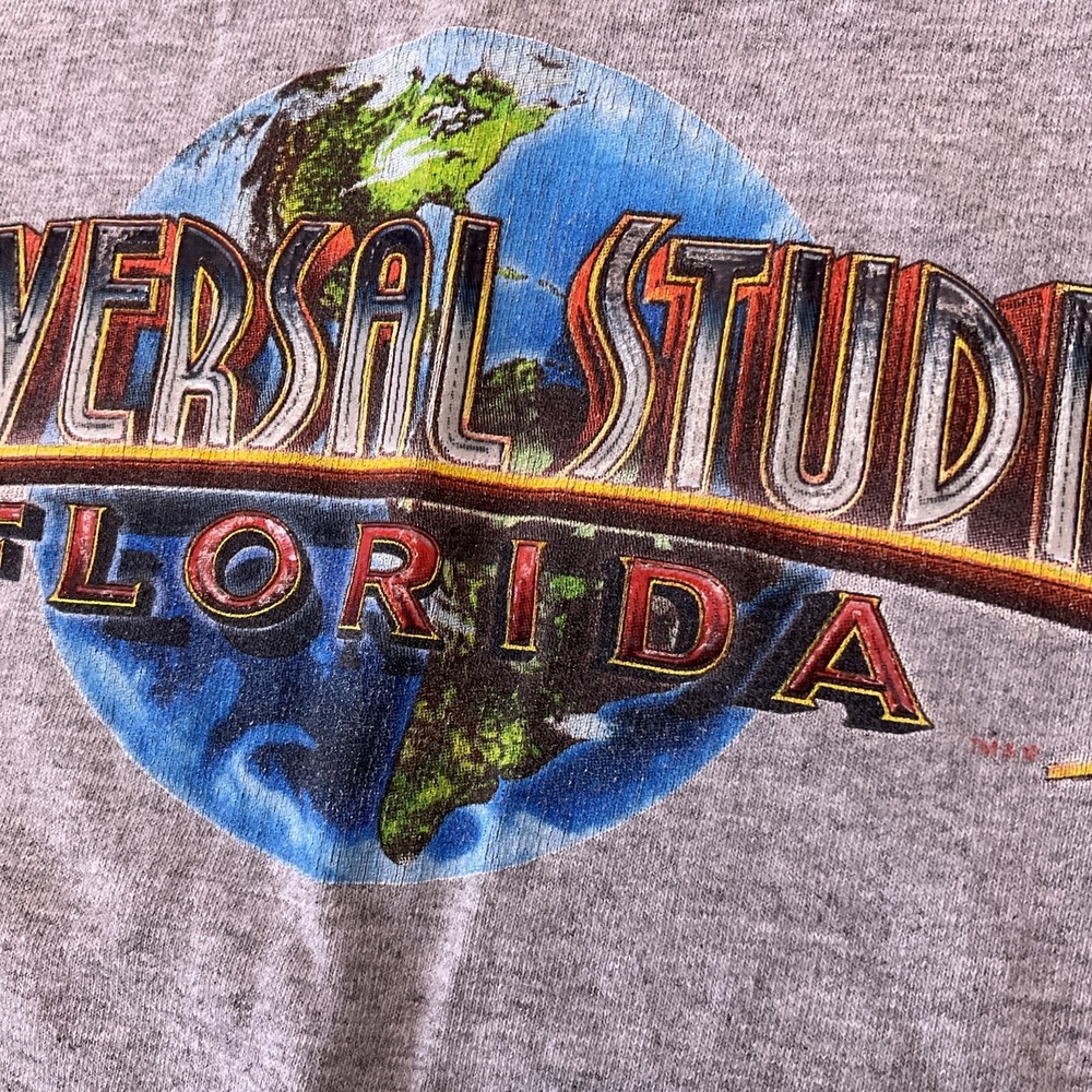 Vintage Universal Studios Tank Top Shirt Florida 90s Graphic Youth Kids Sz‎ XL